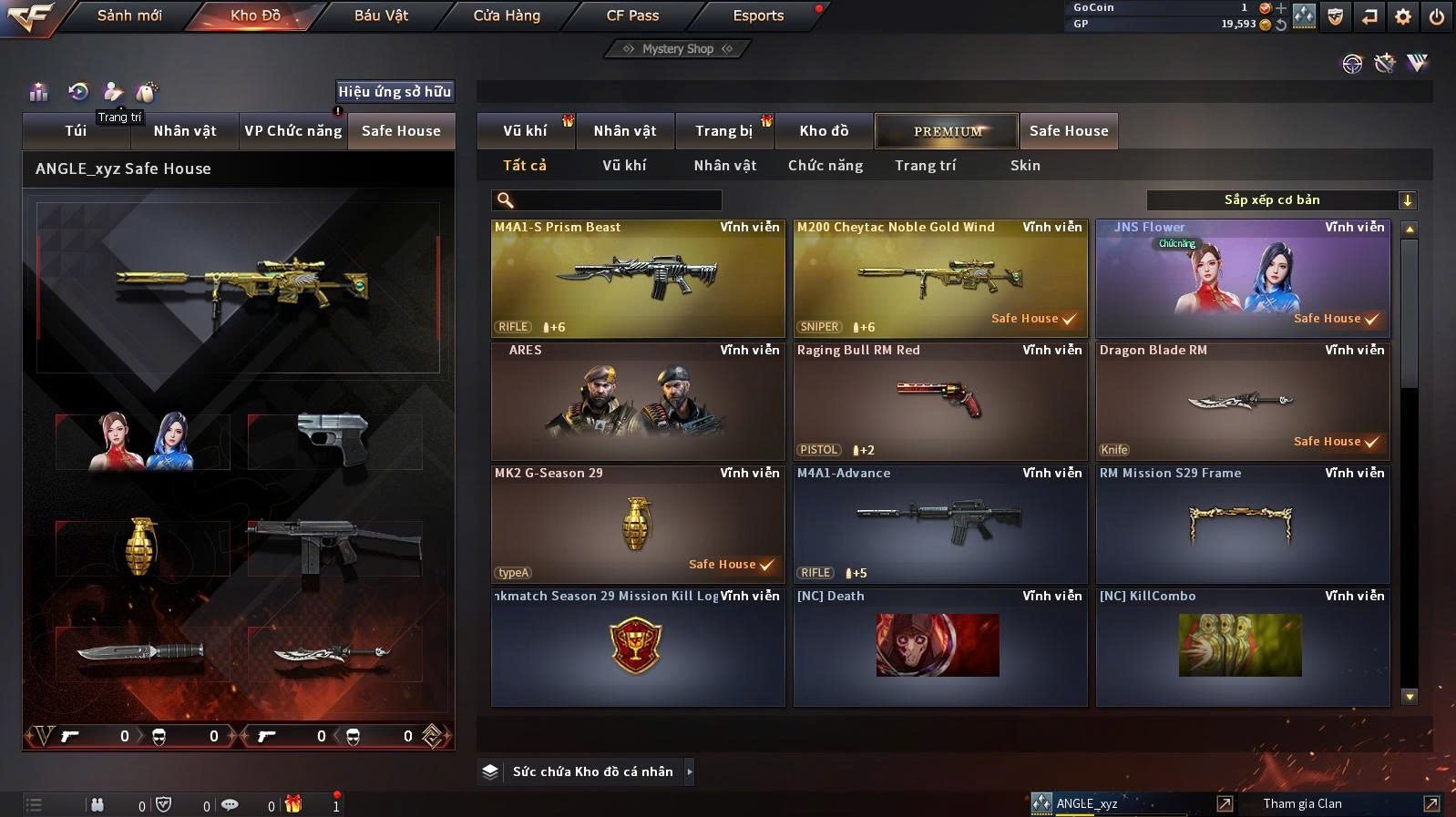 M200 wind and knife black - ảnh 1